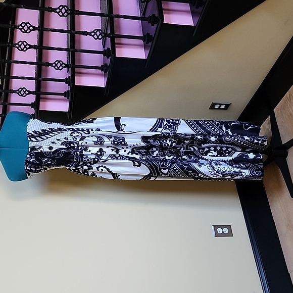 Cache Dresses & Skirts - Cache 100% Silk Strapless Maxi Dress - SZ M